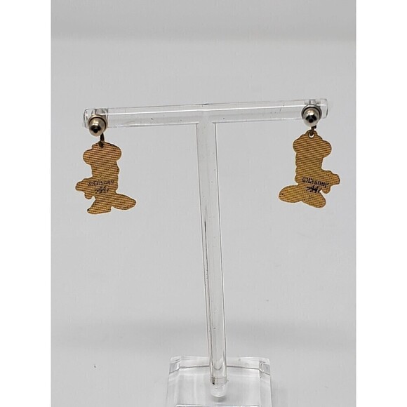 DISNEY MINNIE MOUSE ENAMEL DANGLE  EARRINGS PIERCED - Picture 8 of 8